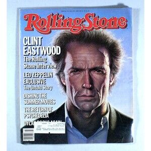 Rolling Stone Magazine #451 • Clint Eastwood • July 1985 • Led Zeppelin